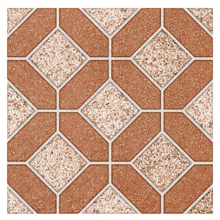 กระเบื้องพื้น 16x16 นิ้ว TARA ไคลี่ บล็อค น้ำตาล EXC PM 0.96 ตร.ม.