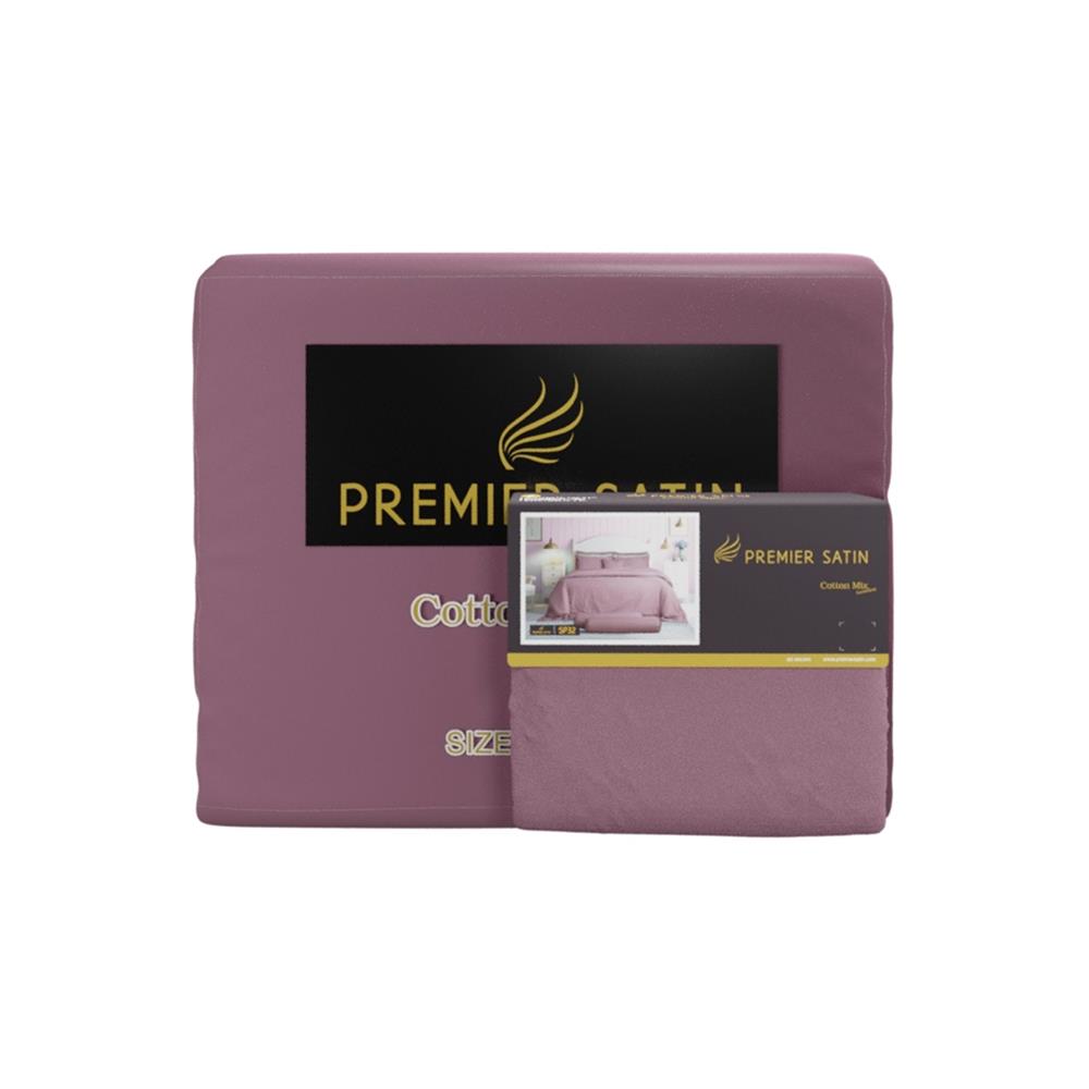 ชุดผ้าปูที่นอน 6 ฟุต 6 ชิ้น PREMIER SATIN PREMIER MIX SP032