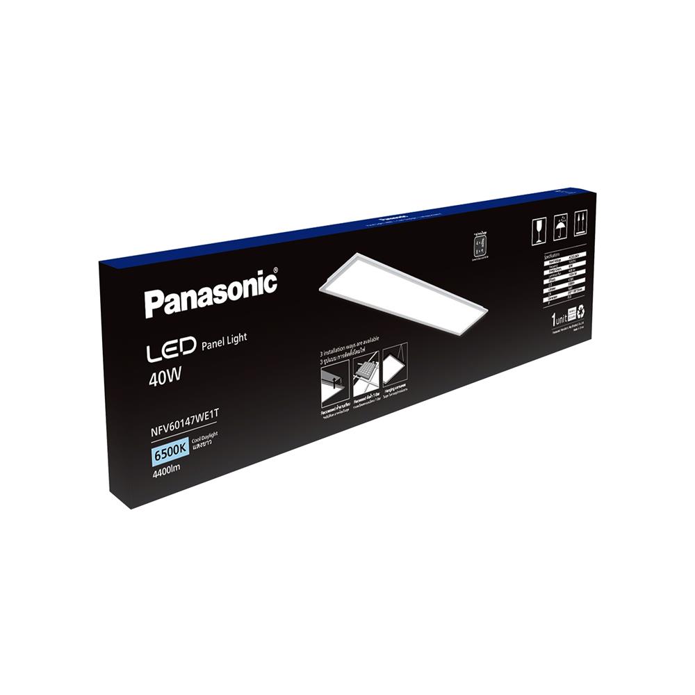 โคมฝังฝ้า LED PANASONIC PANEL NFV60147WE1T 40 วัตต์ 30X120 ซม. DAYLIGHT