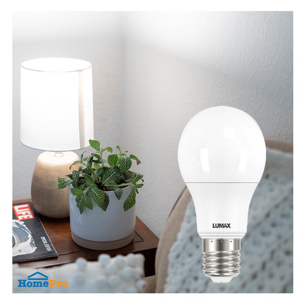หลอด LED LUMAX ECO PLUS 12 วัตต์ COOL WHITE แพ็ก 4 ชิ้น