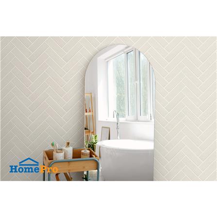 กระเบื้องผนังพอร์ซเลน 6x21.7 ซม. COTTO บราวา ซาติน เบจ PM 1 ตร.ม._4