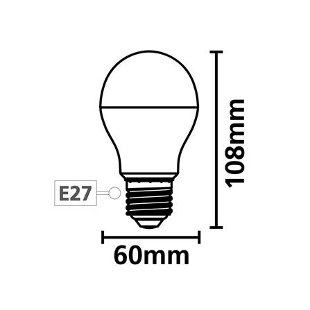 หลอด LED SYLVANIA BASIC PLUS 11 วัตต์ DAYLIGHT E27 แพ็ก 4 ชิ้น_4