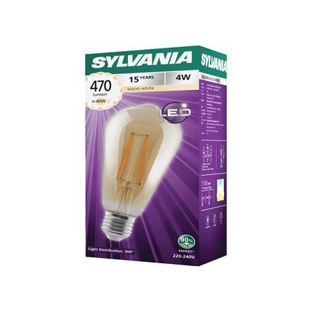 หลอด LED SYLVANIA ST64 FIRA GOLD 4 วัตต์ WARM WHITE E27_2