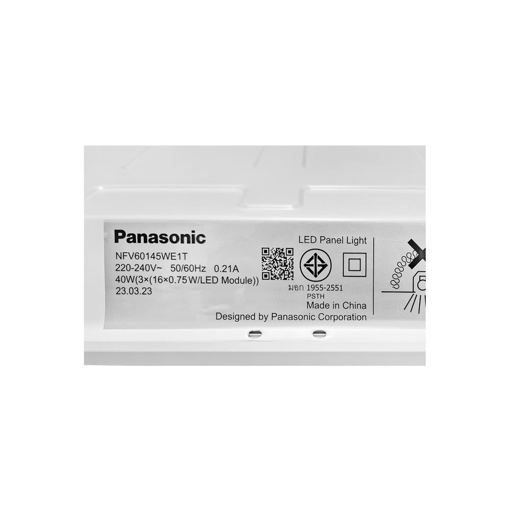 โคมฝังฝ้า LED PANASONIC PANEL NFV60145WE1T 40 วัตต์ 30X120 ซม. COOL WHITE