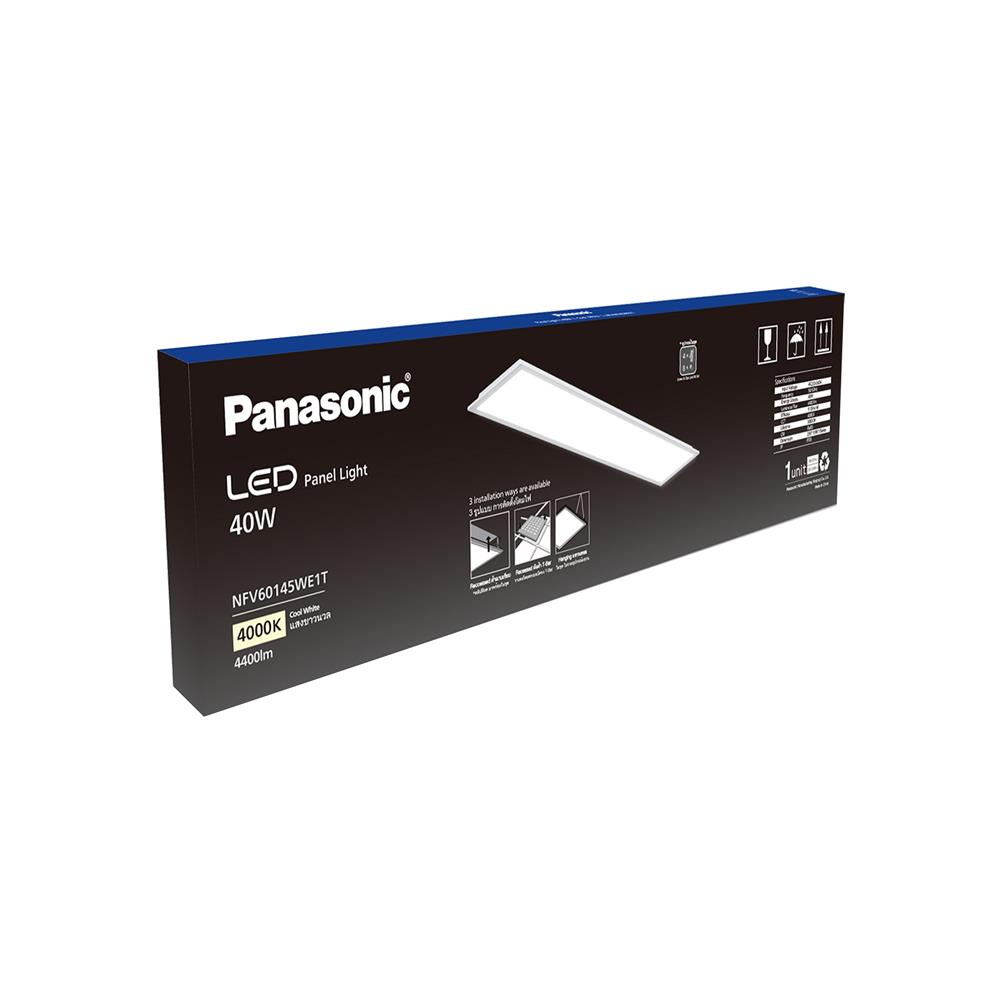 โคมฝังฝ้า LED PANASONIC PANEL NFV60145WE1T 40 วัตต์ 30X120 ซม. COOL WHITE