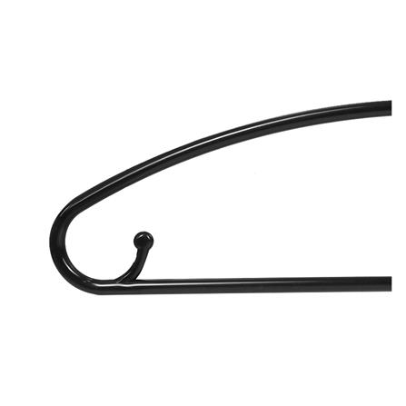 ไม้แขวนเสื้อ PLIM H-023 สีดำ แพ็ก 6 ชิ้น_4