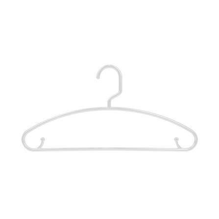 ไม้แขวนเสื้อ PLIM H-023 สีขาว แพ็ก 6 ชิ้น_3