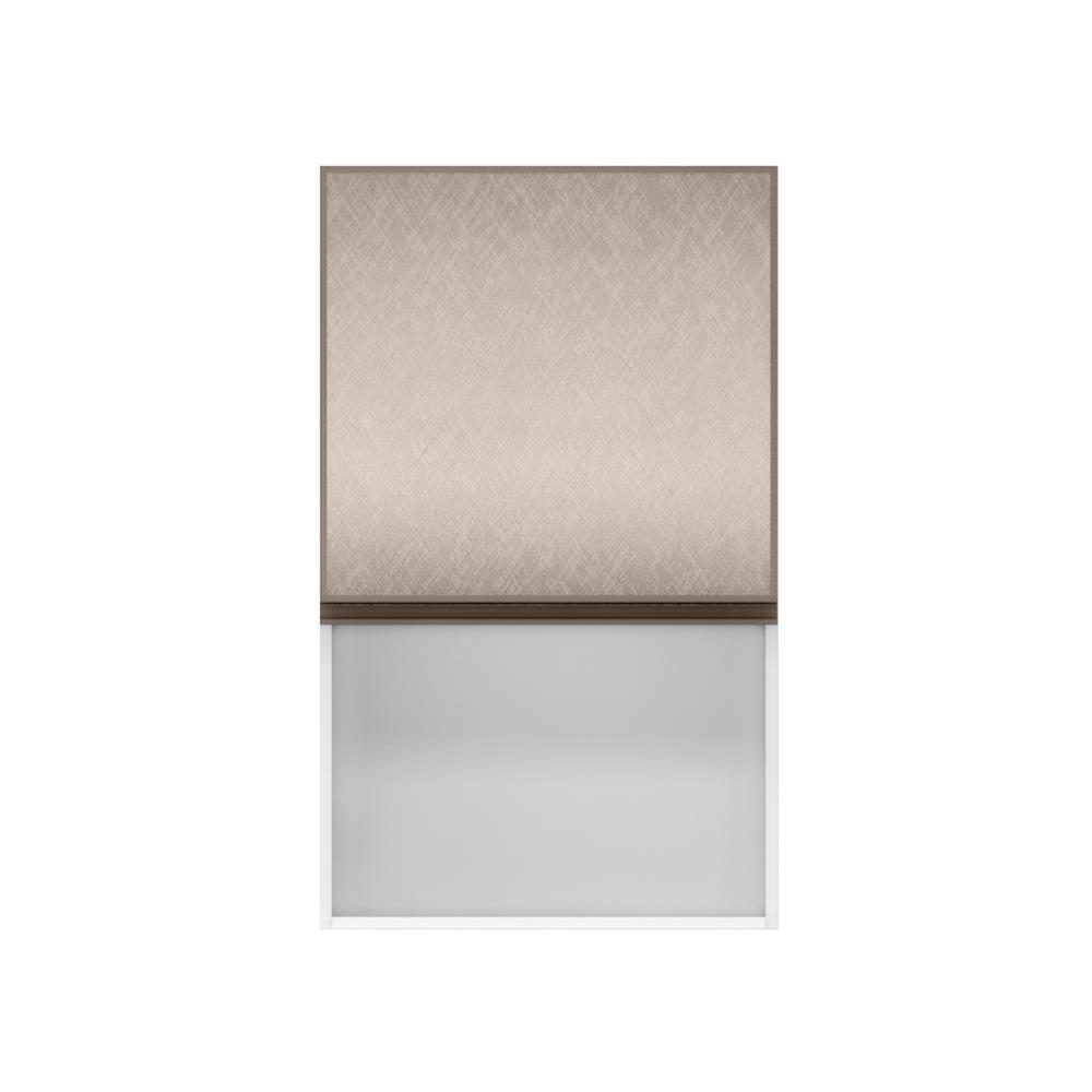 ตู้แขวนเดี่ยวไมโครเวฟบานเปิดซ้าย STARMARK BRIX 100x60 ซม. สี METAL