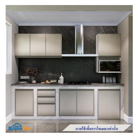 ตู้แขวนเดี่ยวไมโครเวฟบานเปิดซ้าย STARMARK BRIX 100x60 ซม. สี METAL_2