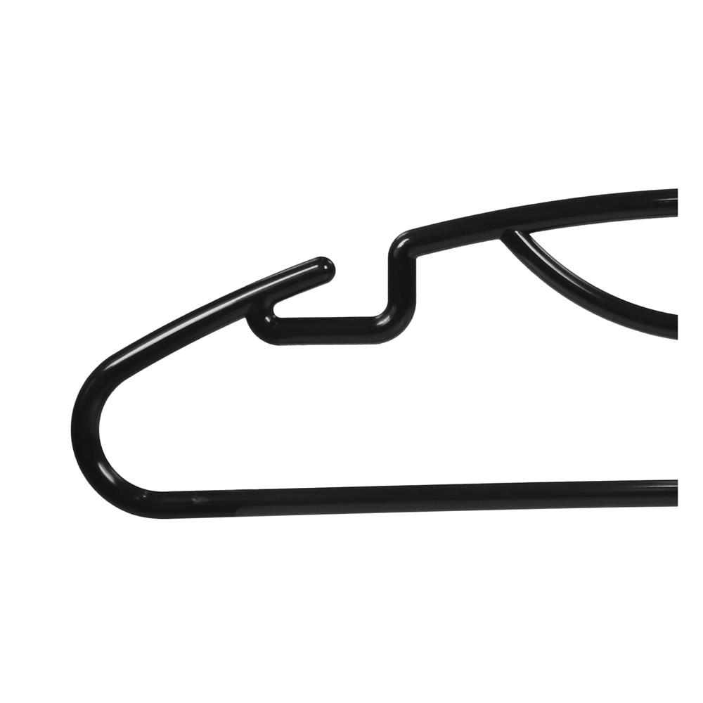 ไม้แขวนเสื้อ PLIM H-059 สีดำ แพ็ก 6 ชิ้น