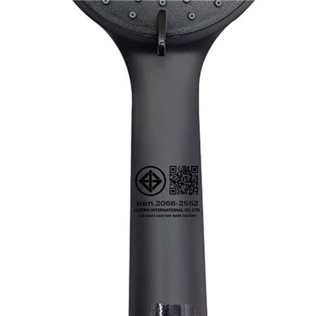 ฝักบัว RAIN SHOWER LUZERN T-9200BK สีดำ_5