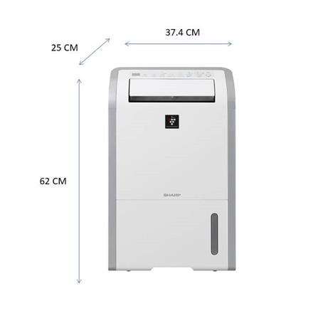 เครื่องขจัดความชื้น SHARP DW-D20A-W 50 ตารางเมตร_12