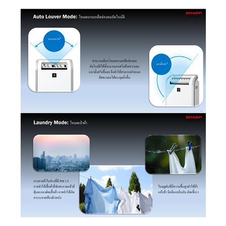 เครื่องขจัดความชื้น SHARP DW-D20A-W 50 ตารางเมตร_8