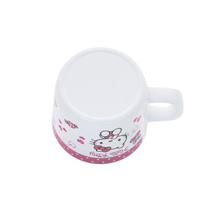 ถ้วยหูเมลามีน 300 มล. SUPERWARE KITTY CHERRY_3