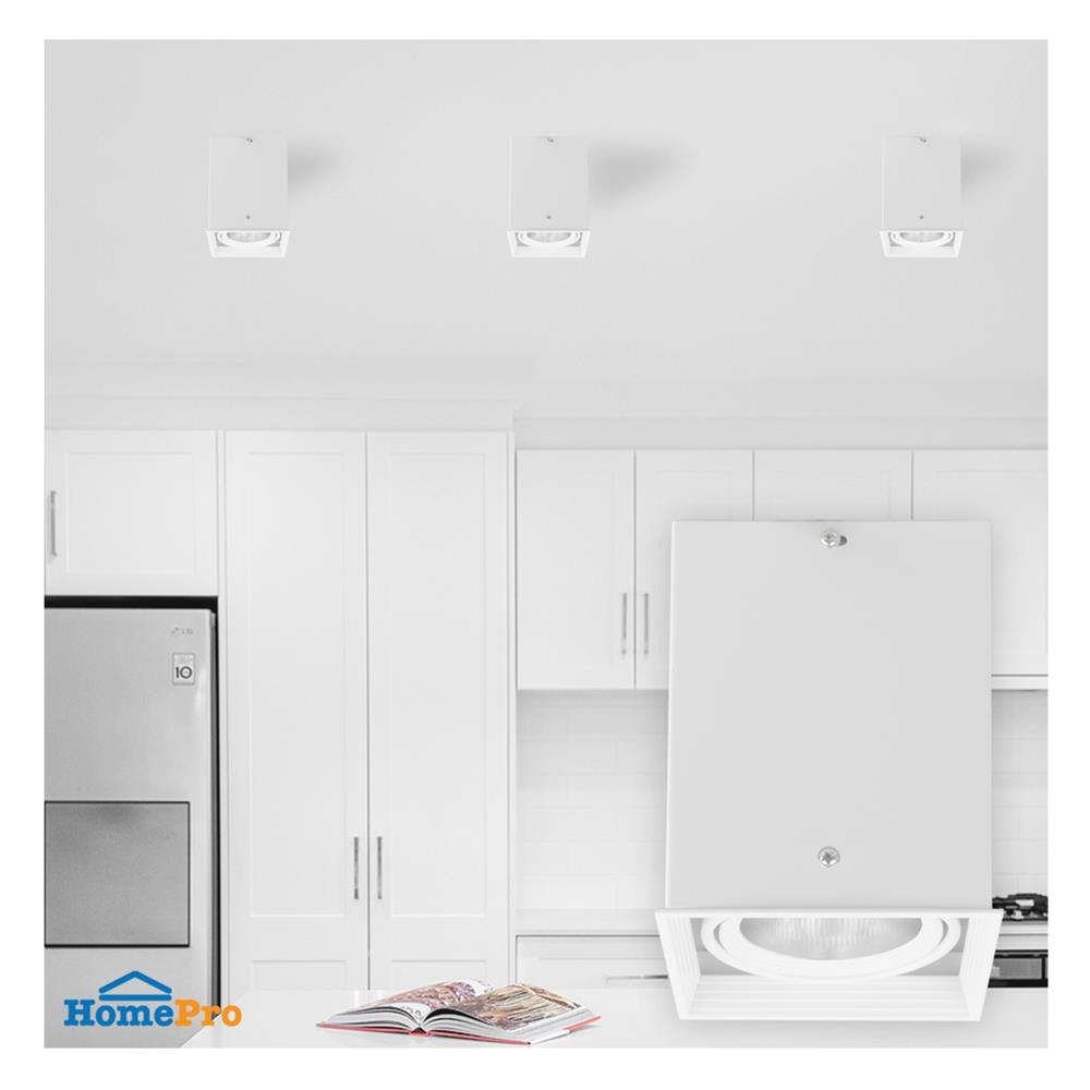 ดาวน์ไลท์ LUMAX 25-01936 4.7 นิ้ว สีขาว เหลี่ยม