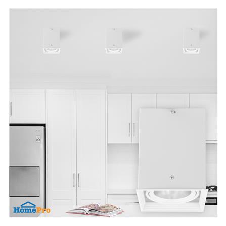 ดาวน์ไลท์ LUMAX 25-01936 4.7 นิ้ว สีขาว เหลี่ยม_4