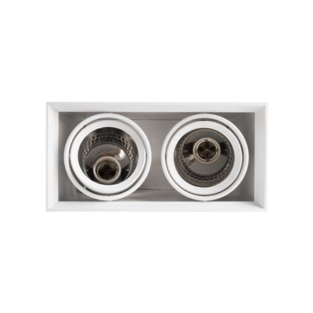 ดาวน์ไลท์ LUMAX 25-01938 9.2 นิ้ว สีขาว เหลี่ยม_2