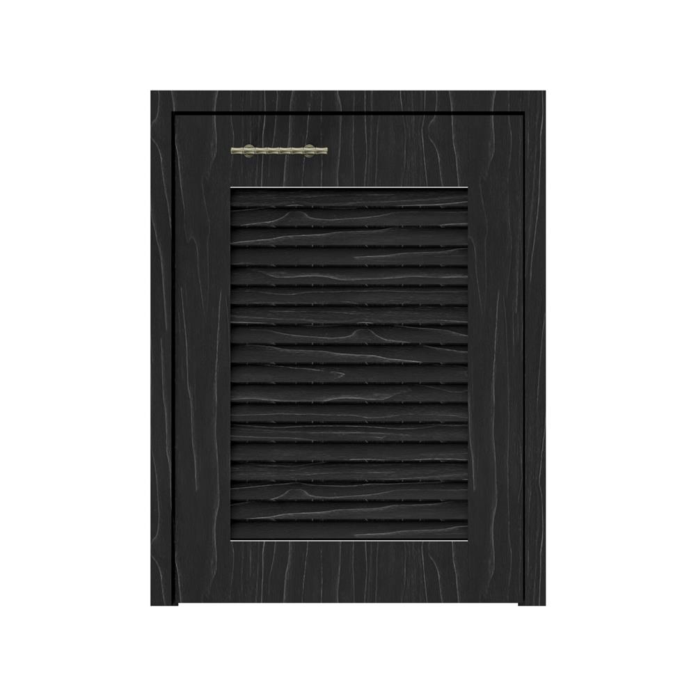 บานถังแก๊สเกล็ดเต็ม JUPITER GLORY OAK 53x72 ซม. สีดำ