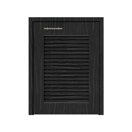 บานถังแก๊สเกล็ดเต็ม JUPITER GLORY OAK 53x72 ซม. สีดำ