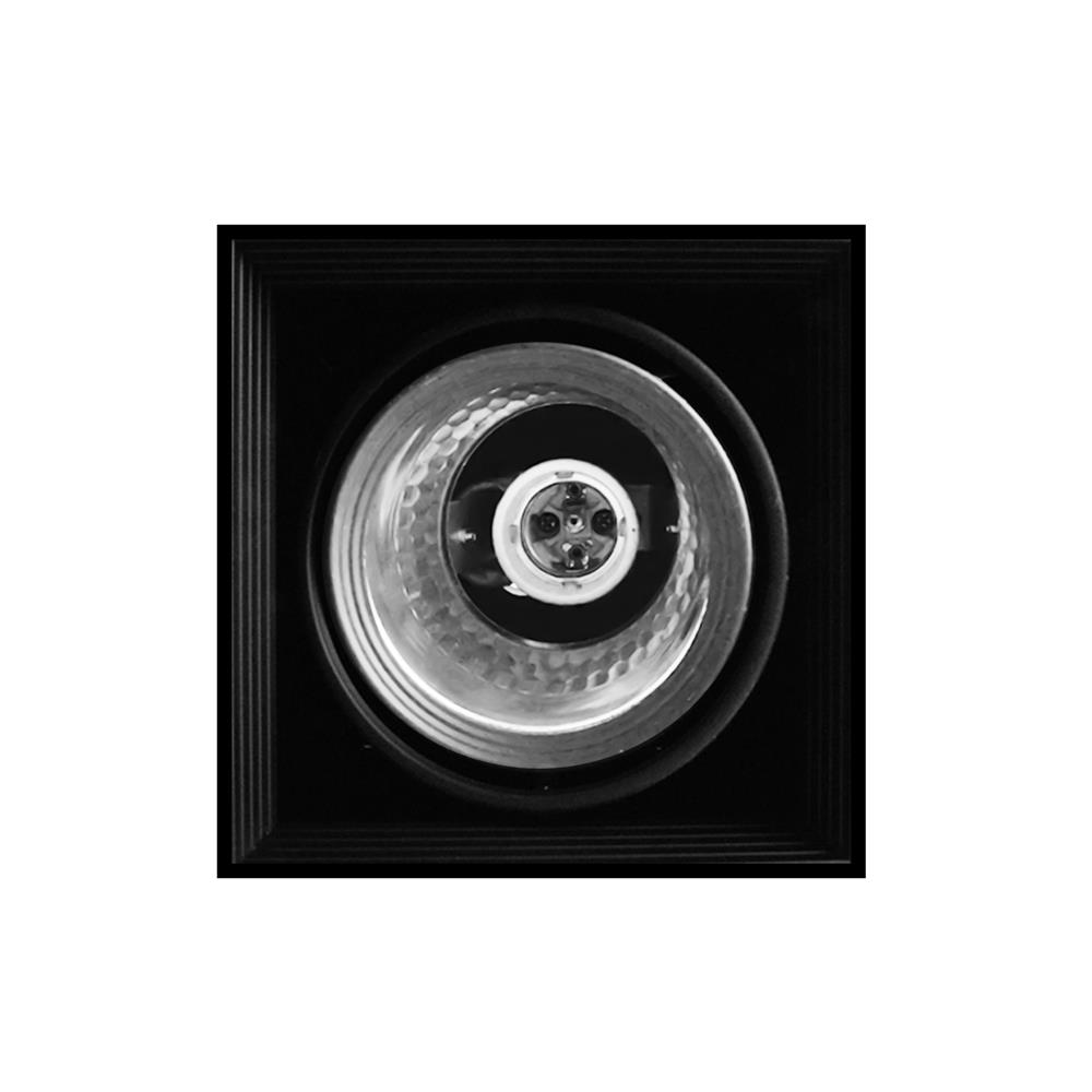 ดาวน์ไลท์ LUMAX 25-01941 6.2 นิ้ว สีดำ เหลี่ยม