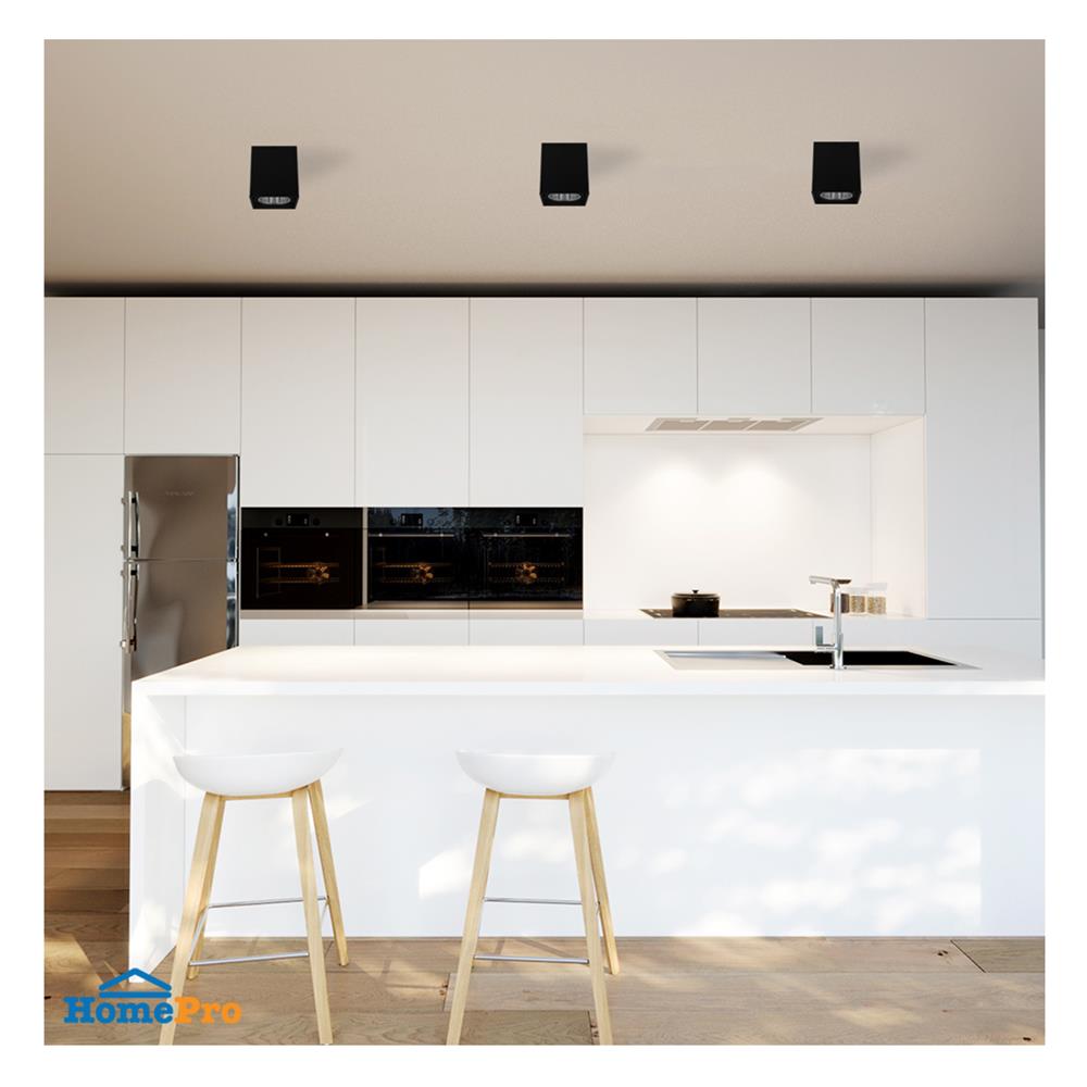 ดาวน์ไลท์ LUMAX 25-01941 6.2 นิ้ว สีดำ เหลี่ยม