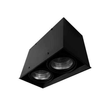 ดาวน์ไลท์ LUMAX 25-01944 12.7 นิ้ว สีดำ เหลี่ยม_0