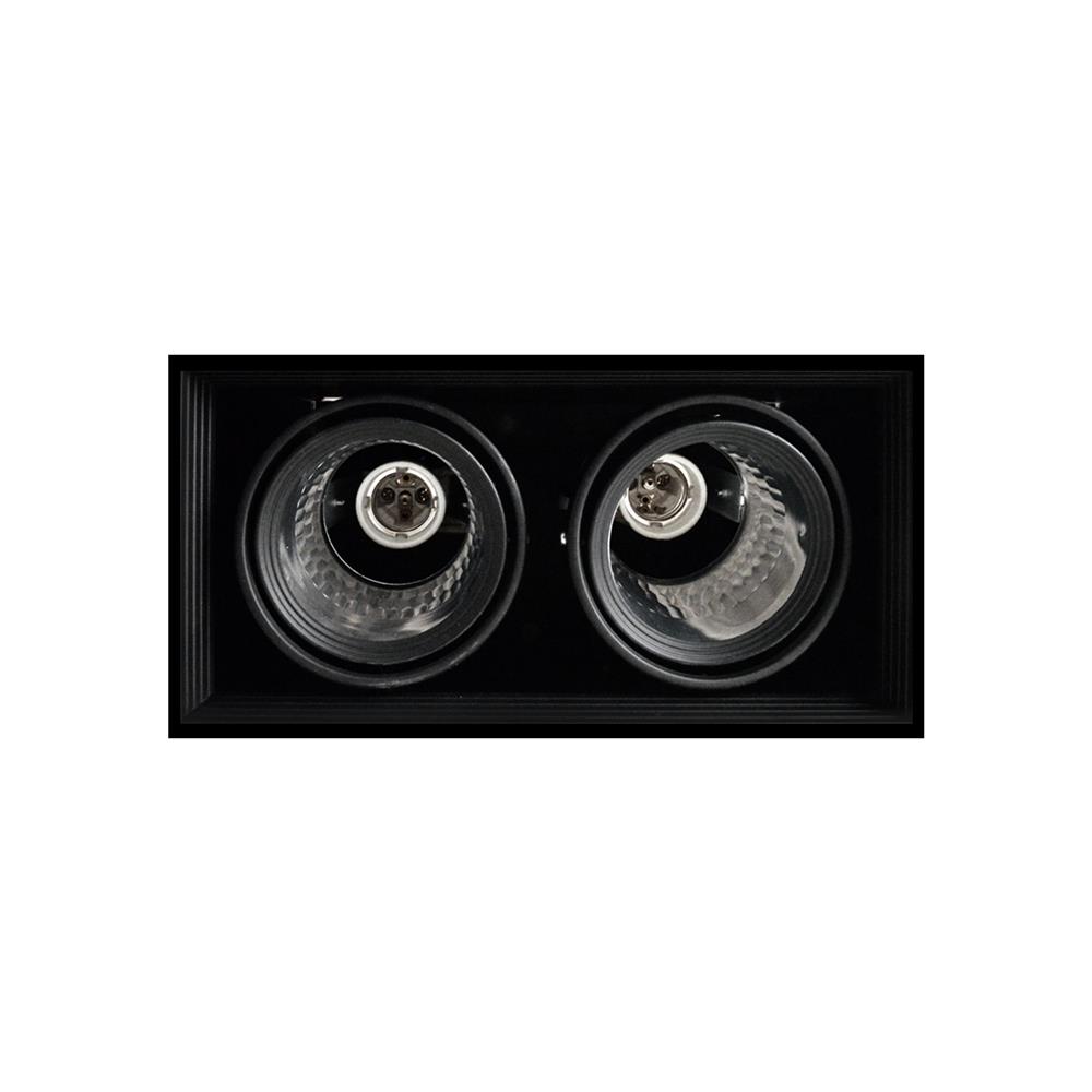 ดาวน์ไลท์ LUMAX 25-01939 9.2 นิ้ว สีดำ เหลี่ยม