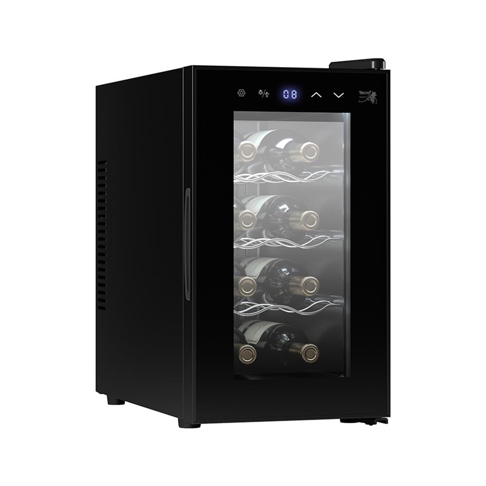 ตู้แช่ไวน์ TECNOPLUS TNP TWC EMILIA8 8 ขวด สีดำ