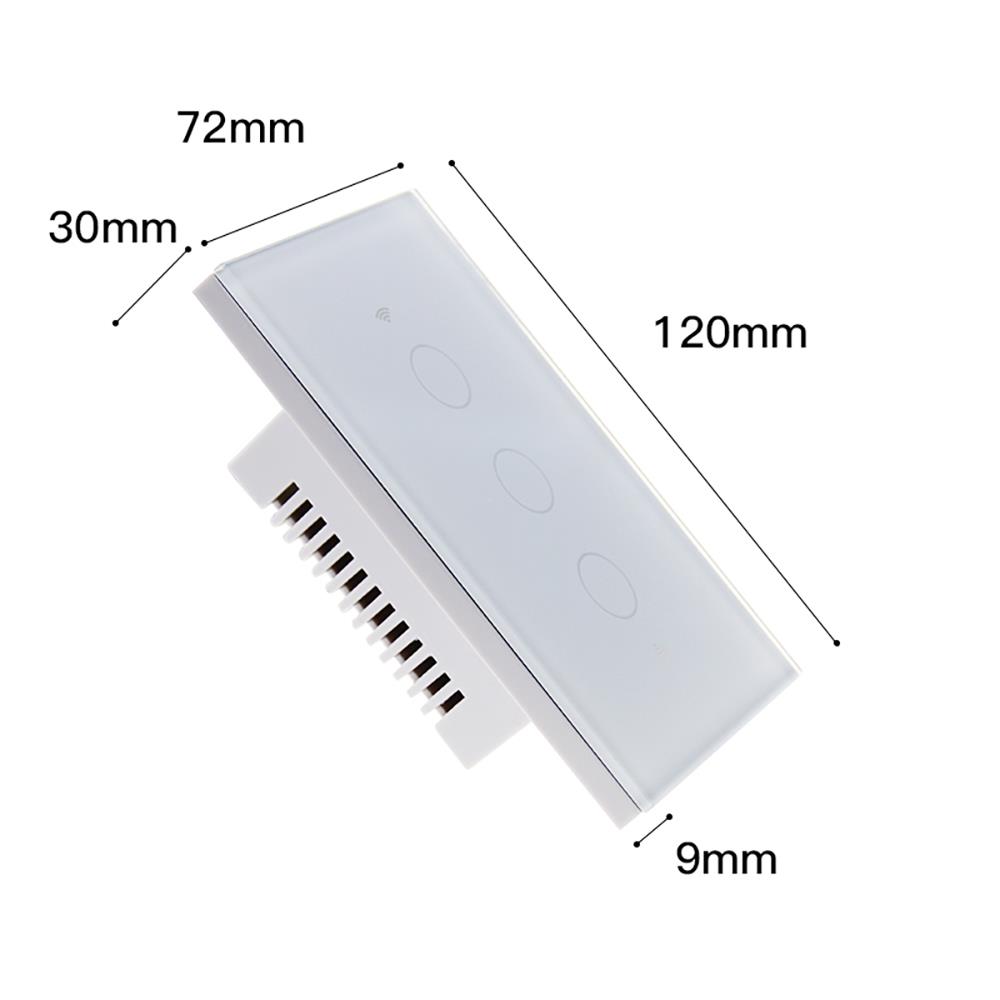 สวิตซ์ไฟอัจฉริยะ AUTOBOT SMART 3 สวิตช์