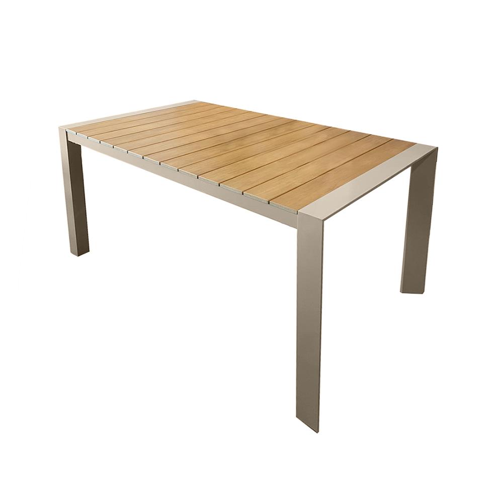 โต๊ะไม้พลาสวูด SPRING EDEN 150 ซม. สีน้ำตาลอ่อน