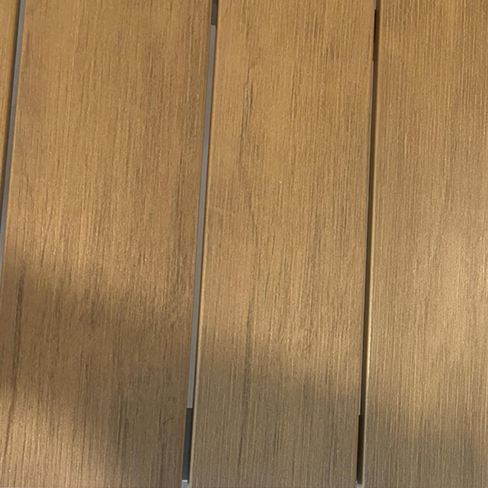 ม้านั่งไม้พลาสวูด SPRING EDEN สีน้ำตาลอ่อน