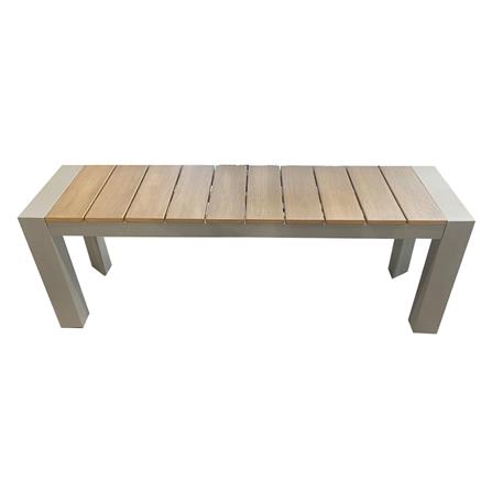 ม้านั่งไม้พลาสวูด SPRING EDEN สีน้ำตาลอ่อน_1