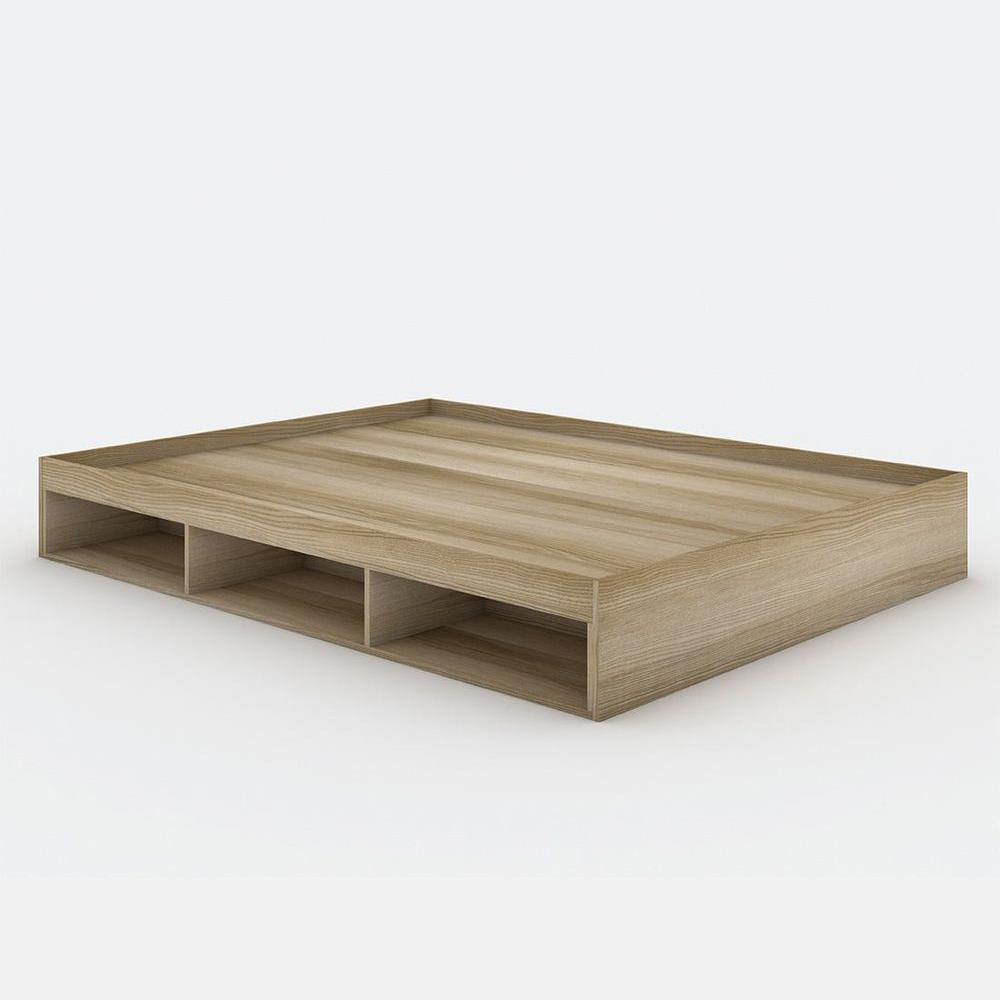 เตียง 5 ฟุต KONCEPT FANTASY 19210847 สีลินด์เบิร์กโอ๊ค