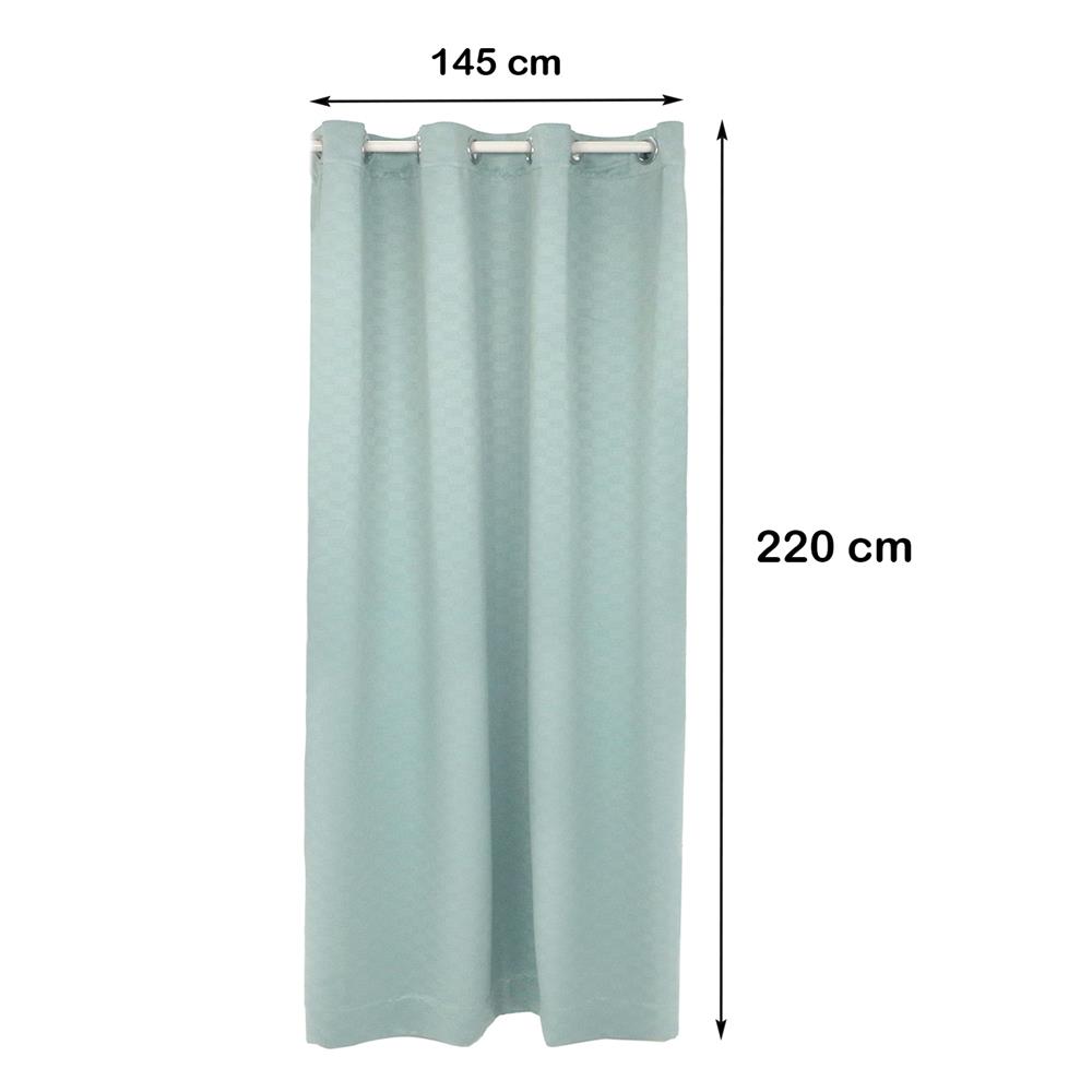 ผ้าม่าน EYELET HOME LIVING STYLE QUARRY UV 145X220 ซม. สีเขียว