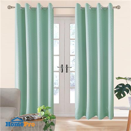 ผ้าม่าน EYELET HOME LIVING STYLE QUARRY UV 145X220 ซม. สีเขียว_8