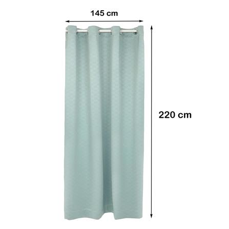 ผ้าม่าน EYELET HOME LIVING STYLE QUARRY UV 145X220 ซม. สีเขียว_10