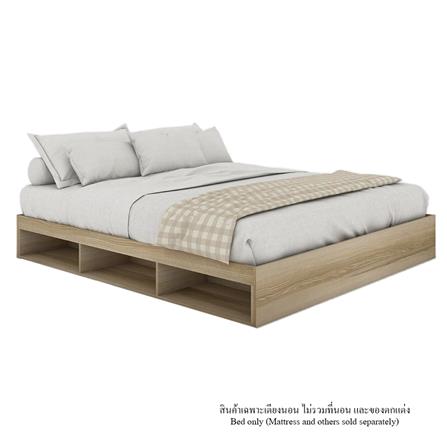 เตียง 6 ฟุต KONCEPT FANTASY 19210848 สีลินด์เบิร์กโอ๊ค