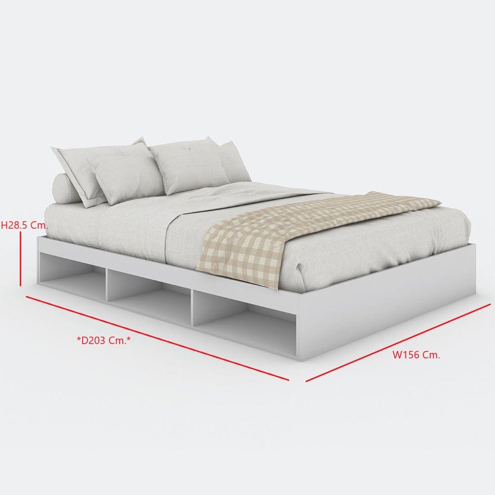 เตียง 5 ฟุต KONCEPT FANTASY 19210764 สีขาว