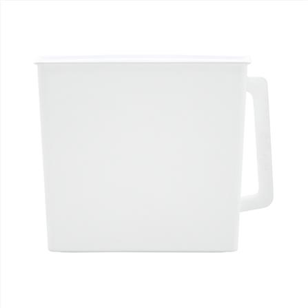 กล่องอเนกประสงค์มีหูจับและฝาปิด KECH ไซซ์ L 9.7 ลิตร สีขาว_3