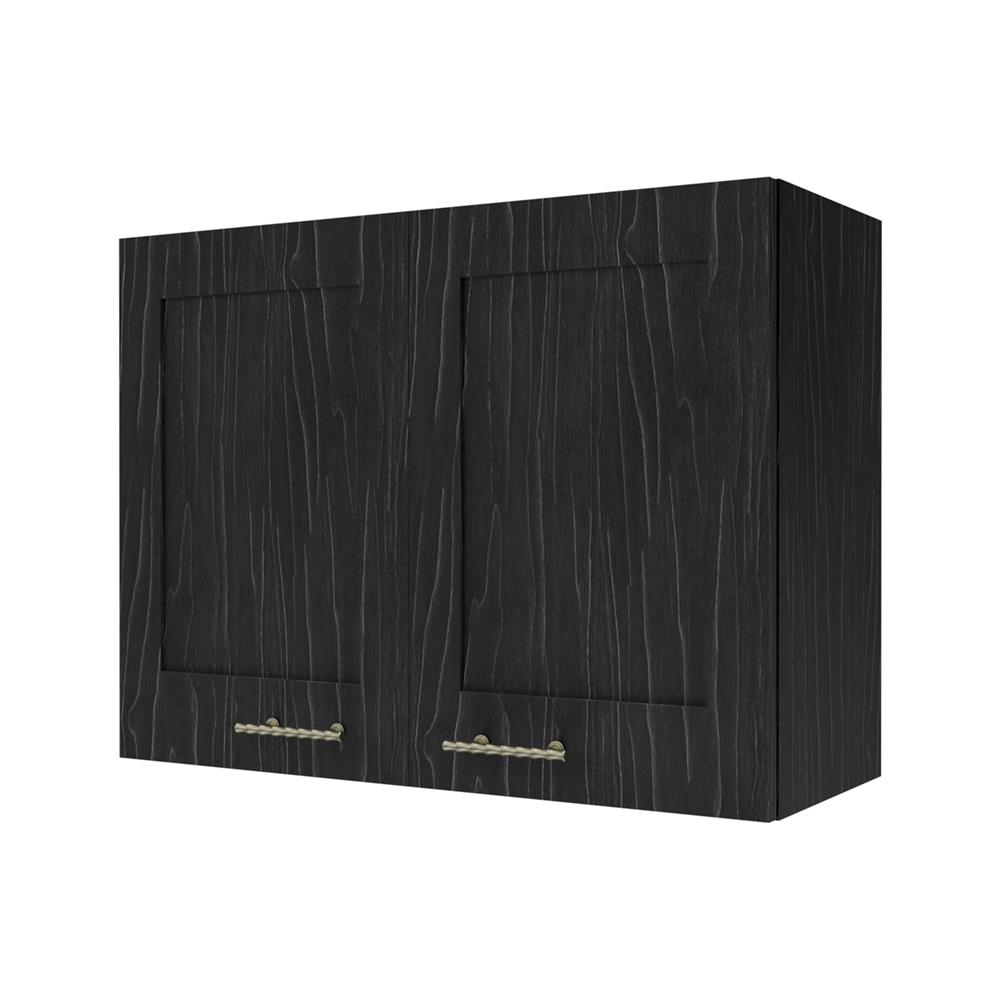 ตู้แขวนคู่ JUPITER GLORY OAK 80x60 ซม. สีดำ