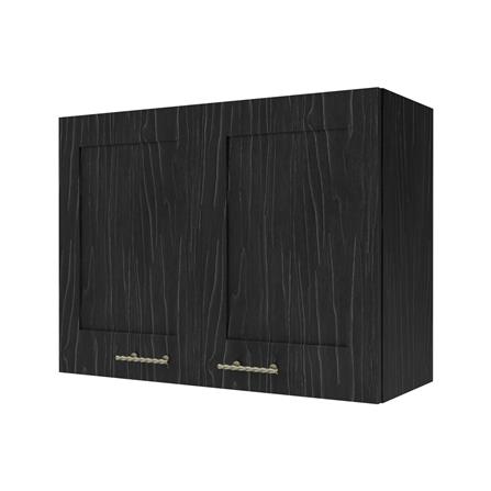 ตู้แขวนคู่ JUPITER GLORY OAK 80x60 ซม. สีดำ