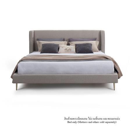 เตียง 6 ฟุต SB FURNITURE FLAVIO 19212616 สีเทา_1