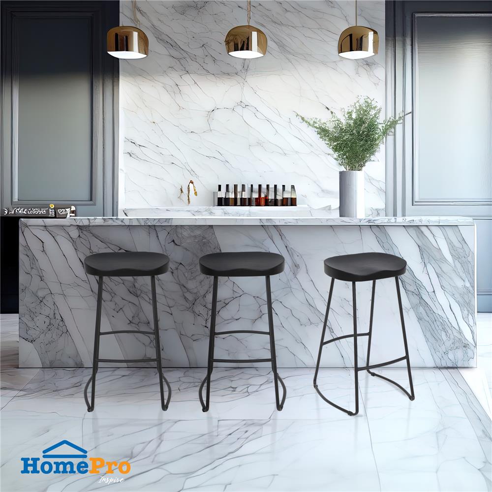 เก้าอี้บาร์ FURDINI KENSEI สีดำ