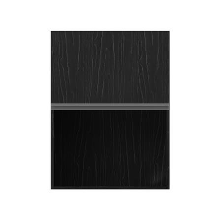 ตู้แขวนไมโครเวฟบานเปิดขวา JUPITER CHACOAL OAK 60x80 ซม. สีดำ_1