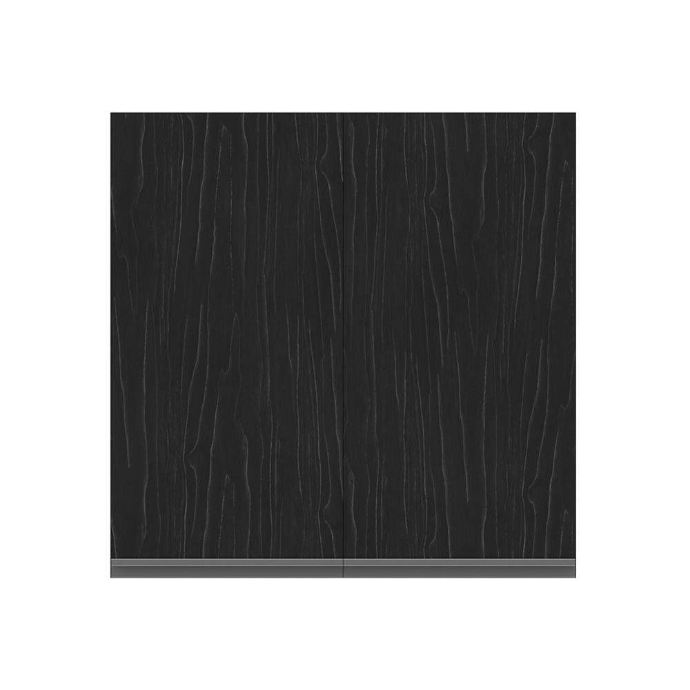 ตู้แขวนคู่ JUPITER CHACOAL OAK 80x80 ซม. สีดำ