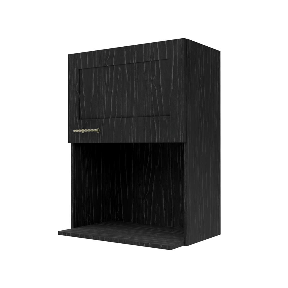 ตู้แขวนไมโครเวฟ JUPITER GLORY OAK 60x80 ซม. สีดำ