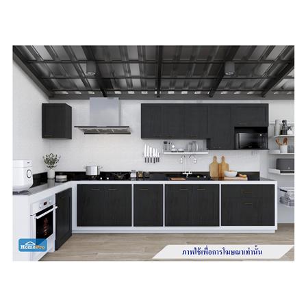 ตู้แขวนไมโครเวฟ JUPITER GLORY OAK 60x80 ซม. สีดำ_4