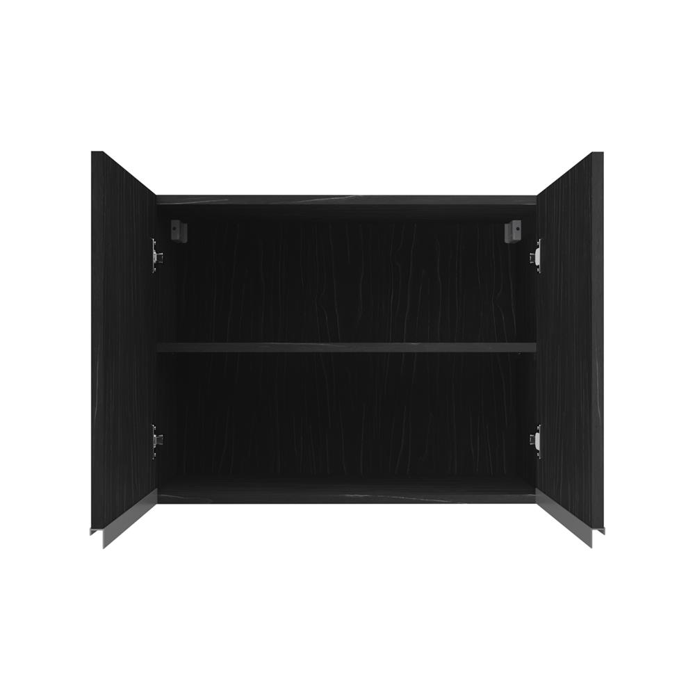 ตู้แขวนคู่ JUPITER CHACOAL OAK 80x60 ซม. สีดำ