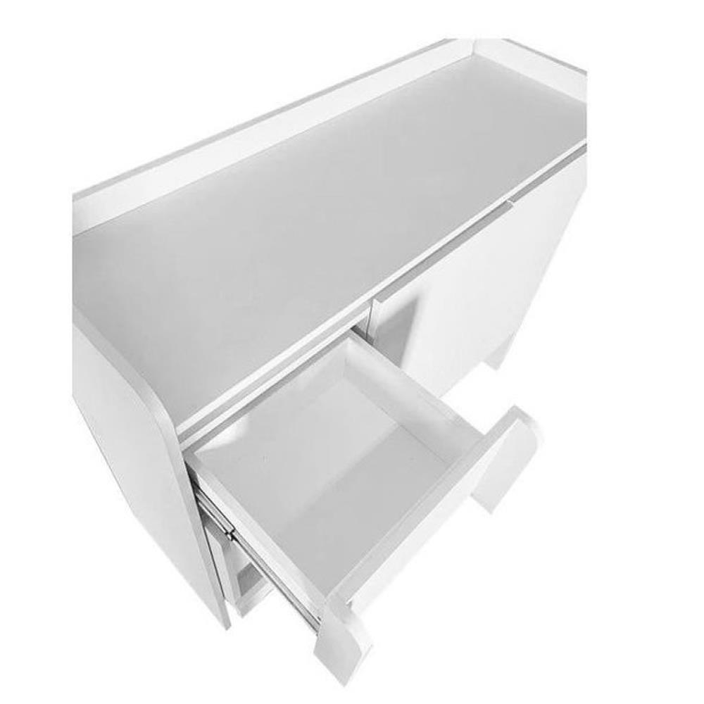 ตู้เตี้ย SB FURNITURE BROOKIE 19216504 120 ซม. สีขาว