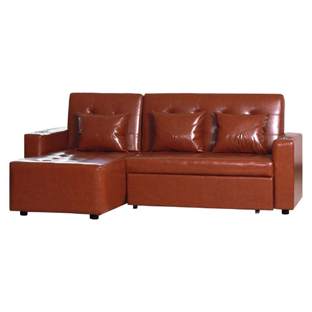 โซฟาเบด AS FURNITURE ALICE RBWB21 สีน้ำตาลอ่อน